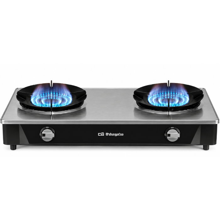 Orbegozo FO 2730 Hornillo de Gas con 2 Quemadores Orbegozo FO 2730 Hornillo de Gas con 2 Quemadores